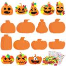 Kit de artesanato Hifunwu de espuma de Halloween com folhas de ácer Kit de artesanato Hifunwu de espuma de Halloween com folhas de ácer