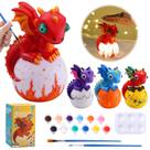 Kit de artesanato JMMICO Paint Your Own Dragon Lamp Kids 6-14 anos