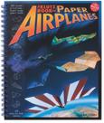 Kit de artesanato Klutz Book of Paper Airplanes com 10 aviões e 40 folhas