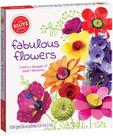 Kit de artesanato Klutz Fabulous Flowers com 20 flores de papel