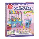 Kit de artesanato Klutz Mini Clay World Candy Cart com livro de mais de 6 anos