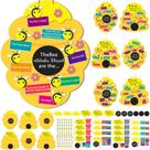 Kit de artesanato Memorywuu Christian Bible Bee Attitude para crianças