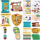 Kit de artesanato Outus Religious Sunday School Armor of God 36 Kids