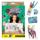 Kit de artesanato para colorir Creativity para crianças Wonder Worlds 3D