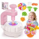 Kit de artesanato para pintura ao vento, buquês de flores em tecido, meninas de 3 a 12 anos
