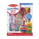 Kit de artesanato Sand Art Bottles Melissa & Doug criado por mim!