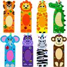 Kit de artesanato Winlyn Jungle Animal, marcadores DIY para crianças, 32 conjuntos