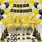 Kit de artigos para festas Oriental Cherry Happy New Year 2024