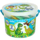 Kit de atividades Craft Bead Bucket Perler Dinosaur 5004 unidades