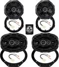 Kit de atualização de alto-falante KICKER DS Series 6.5 e 6x9 para Ford F-250/350/450/550