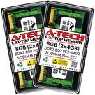 Kit de atualização de memória RAM A-Tech 8GB (2x4GB) DDR2 800MHz