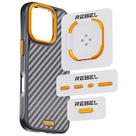 Kit de atualização REBEL Metal Components para capas para iPhone 15/16 Pro Kit de atualização REBEL Metal Components para capas para iPhone 15/16 Pro