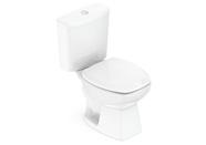 Kit de Bacia com Caixa Assento PP com Queda Amortecida e Complementos de Instalação Thema Roca Branco Kit de Bacia com Caixa Assento PP com Queda Amortecida e Complementos de Instalação Thema Roca Branco