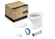 Kit de Bacia Convencional Assento Pp com Queda Amortecida e Complementos de Instalação Flamingo Roca Kit de Bacia Convencional Assento Pp com Queda Amortecida e Complementos de Instalação Flamingo Roca
