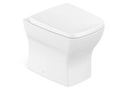 Kit de Bacia Convencional Assento Termofixo com Queda Amortecida e Complementos de Instalação Boss Roca Kit de Bacia Convencional Assento Termofixo com Queda Amortecida e Complementos de Instalação Boss Roca