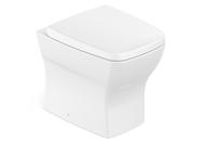 Kit de Bacia Convencional Assento Termofixo com Queda Amortecida e Complementos de Instalação Boss Roca Kit de Bacia Convencional Assento Termofixo com Queda Amortecida e Complementos de Instalação Boss Roca