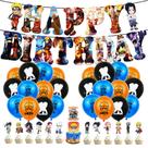 Kit de balão, 45 unidades com cartões de papel Banner Cake Topper