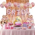 Kit de balão Bride To Be 39 peças de folha de látex com banner Kit de balão Bride To Be 39 peças de folha de látex com banner