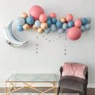 Kit de balão Moon, 51 peças de folha de látex para festas e festivais