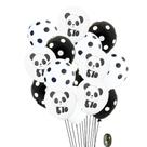 Kit de balão Panda de 12 cm de látex, 16 unidades com fita para aniversário Kit de balão Panda de 12 cm de látex, 16 unidades com fita para aniversário