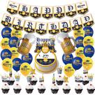 Kit de balões Coronas Beer, 36 unidades de folha de látex com banner