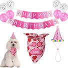 Kit de balões de decoração de aniversário para cães - 21 unidades