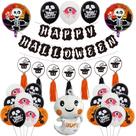 Kit de balões de decoração de Halloween 39 unidades de balões Mylar de 30 cm