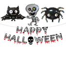 Kit de balões de Halloween, balões de látex para festas, 35 unidades Kit de balões de Halloween, balões de látex para festas, 35 unidades