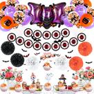 Kit de balões de Halloween Happy Halloween 48 unidades com balão de morcego