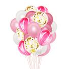 Kit de balões de látex rosa ágata, 20 unidades, 30 cm Kit de balões de látex rosa ágata, 20 unidades, 30 cm