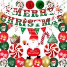 Kit de balões de Natal, 36 unidades de balões de látex, decoração de festa