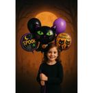 Kit de Balões Halloween Gato Preto Decoração Assustadoramente Fofa Kit de Balões Halloween Gato Preto Decoração Assustadoramente Fofa