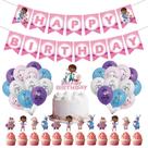 Kit de balões McStuffins Party com 38 balões de látex e banner