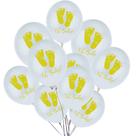 Kit de balões Oh Baby 10 balões de látex de 30 cm para chá de bebê