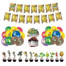 Kit de balões Plants Zombies Birthday 46 unidades de balões de látex