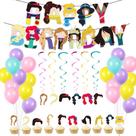 Kit de balões Princess Party 41 balões de látex com banner