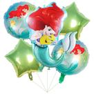 Kit de balões, sereias com cauda, tema marinho, mylar de 18 polegadas Kit de balões, sereias com cauda, tema marinho, mylar de 18 polegadas