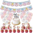 Kit de balões Unicorn Party 34 balões de látex com banner C