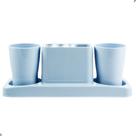 Kit de Banheiro com 4 Peças Lifestyle Jacki Design Kit de Banheiro com 4 Peças Lifestyle Jacki Design