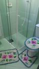 Kit de banheiro emborrachado pintado a mao