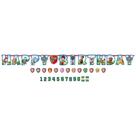 Kit de banner de aniversário Amscan Paw Patrol Personalizado Jumbo
