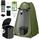 Kit de Baño para Camping YSR VEF con Tienda de Privacidad desplegable Kit de Baño para Camping YSR VEF con Tienda de Privacidad desplegable
