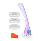 Kit de Barbear Billie para Mulheres - 4 Recargas e Suporte DreamPop