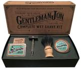 Kit de barbear Gentleman Jon Safety Razor Vintage Wet Shave
