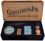 Kit de barbear Gentleman Jon Vintage Wet Shave para homens