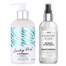 Kit de barbear Intimd Coochy Plus Coco Allure com névoa pós-barba