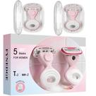 Kit de Barbear Manual FYNEDGE para Mulheres com 5 Lâminas - Viagem Kit de Barbear Manual FYNEDGE para Mulheres com 5 Lâminas - Viagem