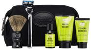 Kit de barbear The Art of Shaving Morris Park para homens com 6 peças Kit de barbear The Art of Shaving Morris Park para homens com 6 peças
