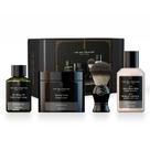 Kit de barbear The Art Of Shaving sem perfume para homens com óleo pré-barbear, creme de barbear, pincel de barbear, bálsamo pós-barba
