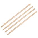 Kit de bateria de madeira Baquetas Keenso de 2 pares 5A/5B Jazz Maple